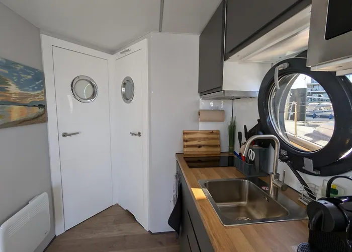 Hausboot Fjord Stella - Solarboot Mit Biosauna In Botel *