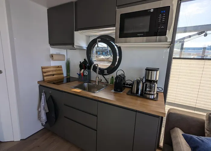 Hausboot Fjord Stella - Solarboot Mit Biosauna In Botel Wendtorf